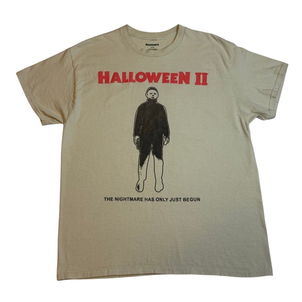 HALLOWEEN Michael Myers shirt sz: LARGE  EXCELLENT CONDITION